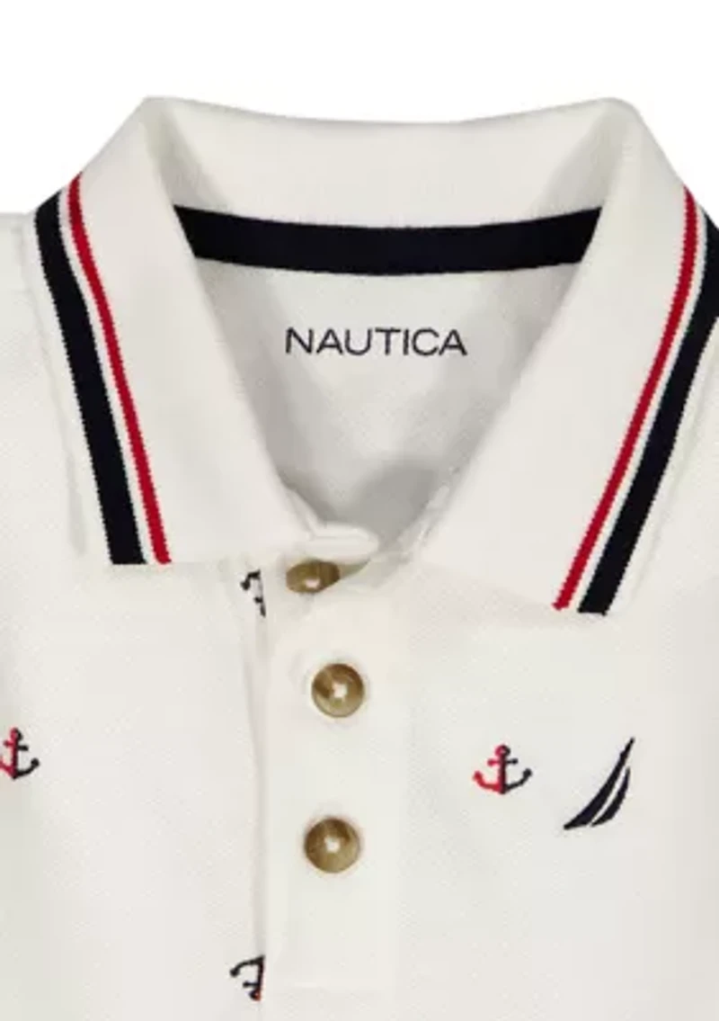 Boys 4-7 2 Piece Polo Short Sleeve Ser