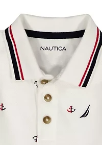 Boys 4-7 2 Piece Polo Short Sleeve Ser