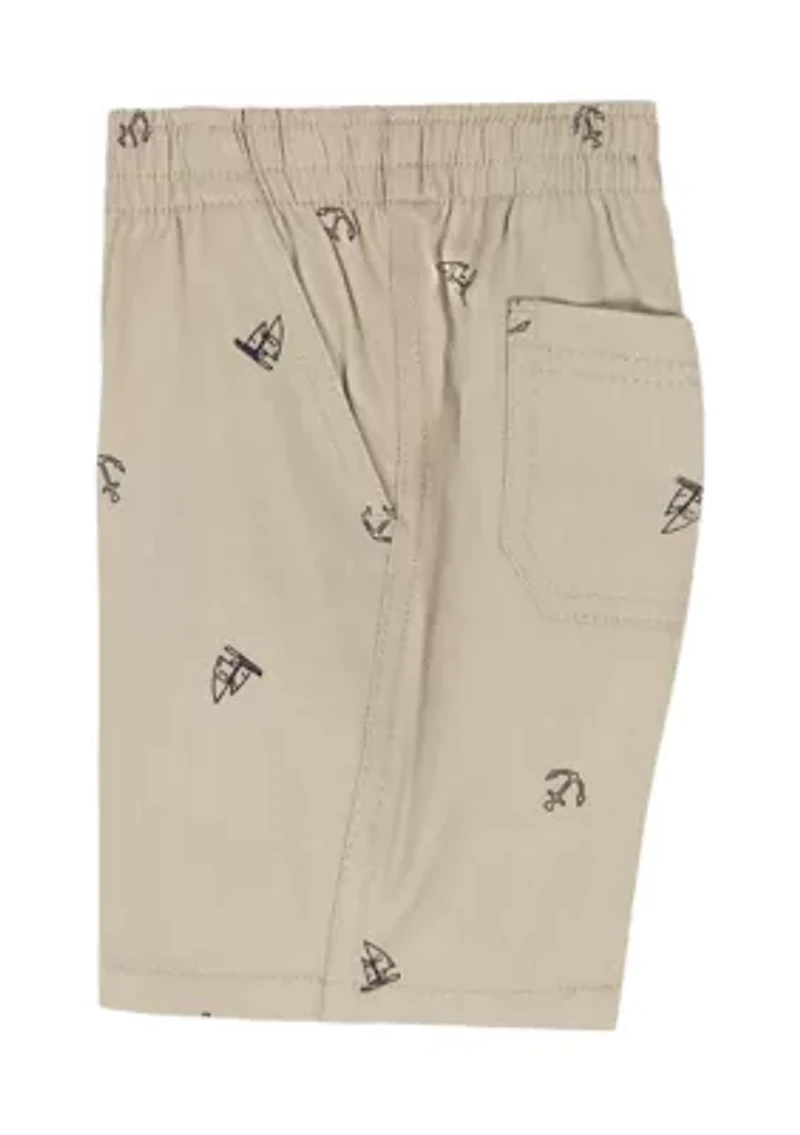Boys 4-7 2 Piece Polo Shorts Set