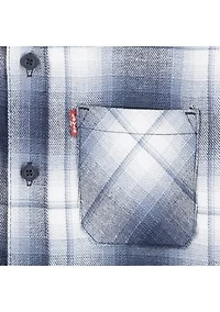 Boys 4-7 Flannel One Pocket Shirt