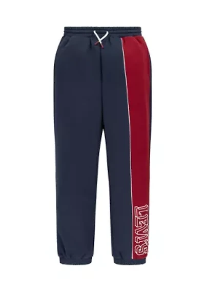 Boys 4-7 Logo Color Blocked Piped Joggers