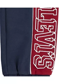 Boys 4-7 Logo Color Blocked Piped Joggers