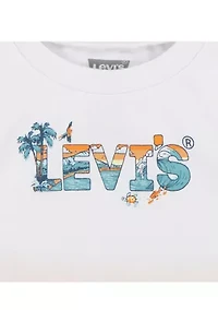 Boys 4-7 Beach Logo Graphic T-Shirt and Shorts Set