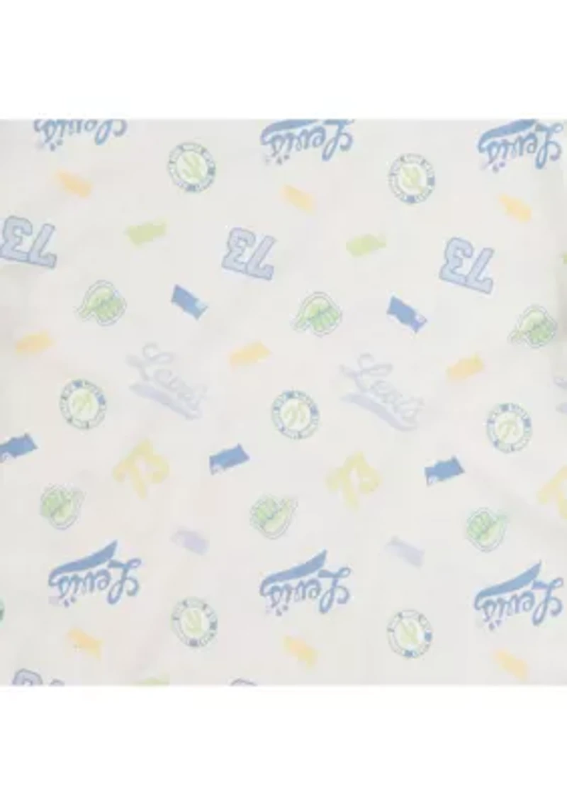 Boys 4-7 Printed Badges T-Shirt and Shorts Set