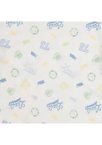 Boys 4-7 Printed Badges T-Shirt and Shorts Set