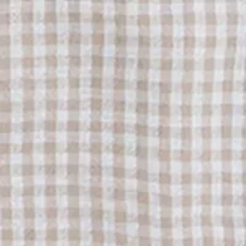 Boys 8-20 Gingham Shirt and Denim Joggers Set