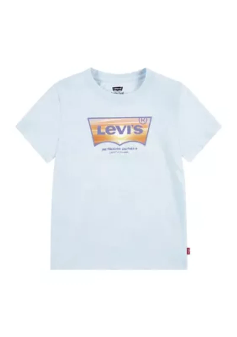 Boys 4-7 Sunset Graphic Batwing T-Shirt