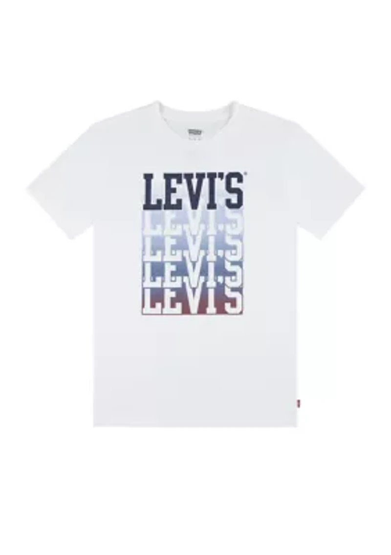 Boys 4-7 Ombré Script Graphic T-Shirt