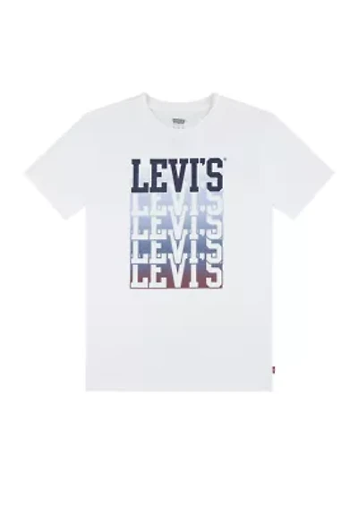 Boys 4-7 Ombré Script Graphic T-Shirt