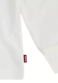 Boys 4-7 Long Sleeve Pizza Delivering Cowboy Graphic T-Shirt