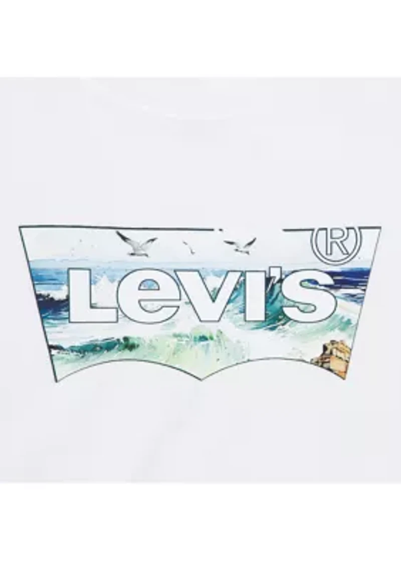 Boys 4-7 Crashing Waves Batwing T-Shirt