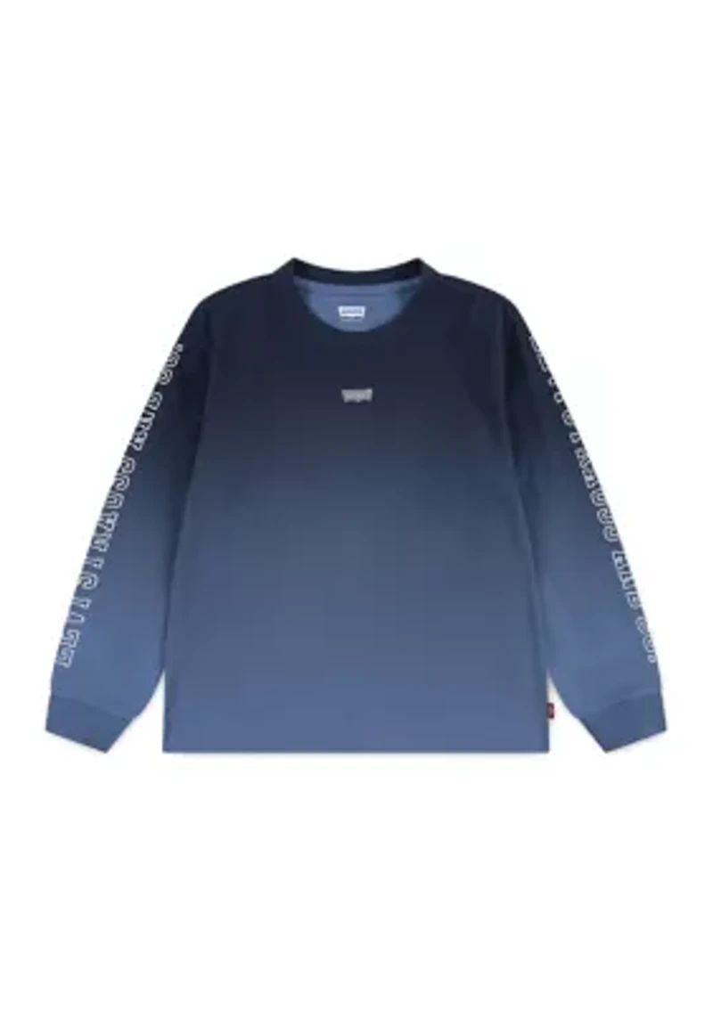 Boys 4-7 Long Sleeve  Logo Graphic T-Shirt