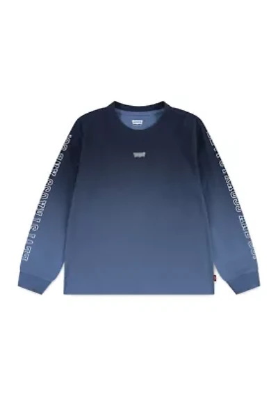Boys 4-7 Long Sleeve  Logo Graphic T-Shirt