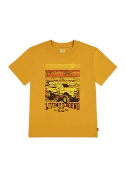 Boys 4-7 Big Rig Short Sleeve Graphic T-Shirt