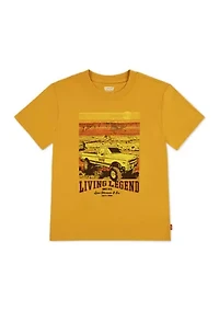 Boys 4-7 Big Rig Short Sleeve Graphic T-Shirt