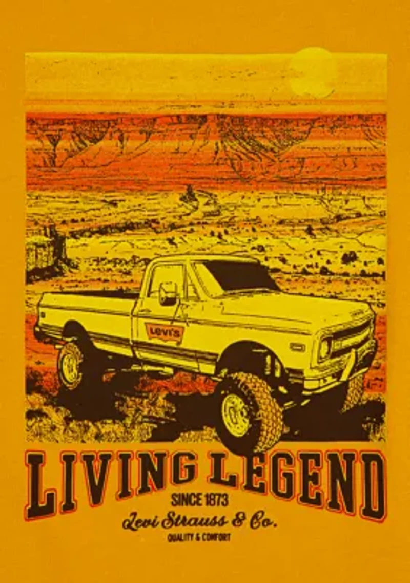 Boys 4-7 Big Rig Short Sleeve Graphic T-Shirt