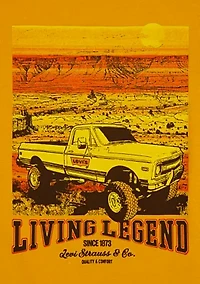 Boys 4-7 Big Rig Short Sleeve Graphic T-Shirt