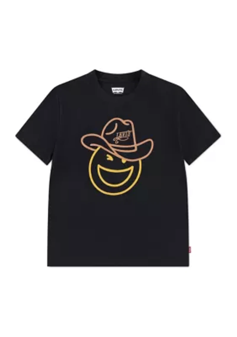 Boys 4-7 All Smiles Short Sleeve Graphic T-Shirt