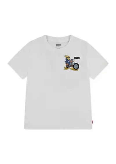 Boys 4-7 Cheesy Rider Short Sleeve Graphic T-Shirt