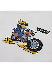 Boys 4-7 Cheesy Rider Short Sleeve Graphic T-Shirt