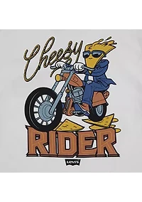 Boys 4-7 Cheesy Rider Short Sleeve Graphic T-Shirt