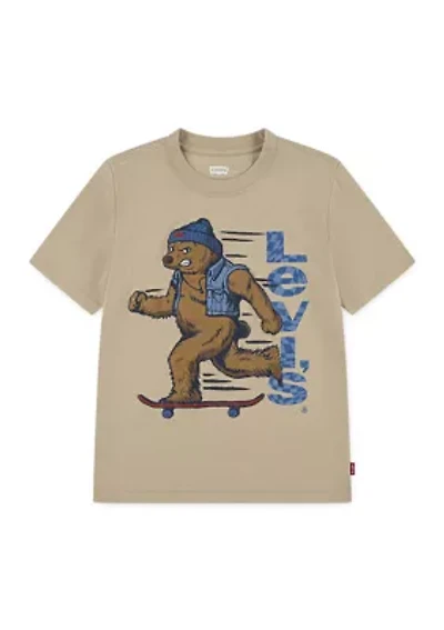 Boys 4-7 Bear on the Move Short Sleeve Graphic T-Shirt