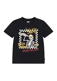 Pizza for All Short Sleeve Graphic T-Shirt
