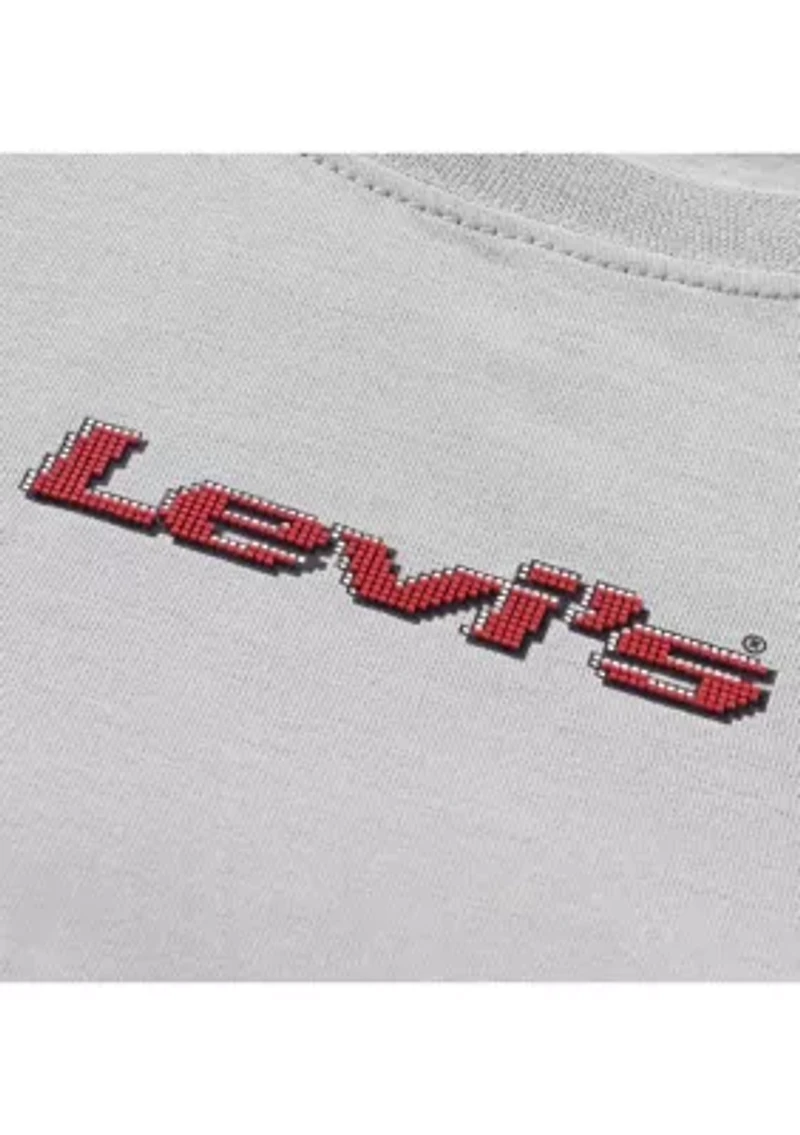 Boys 4-7 Pixelated Bear Shirt