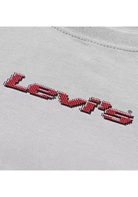 Boys 4-7 Pixelated Bear Shirt