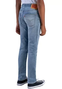 Boys 8-20 Skinny Knit Pull On Pants