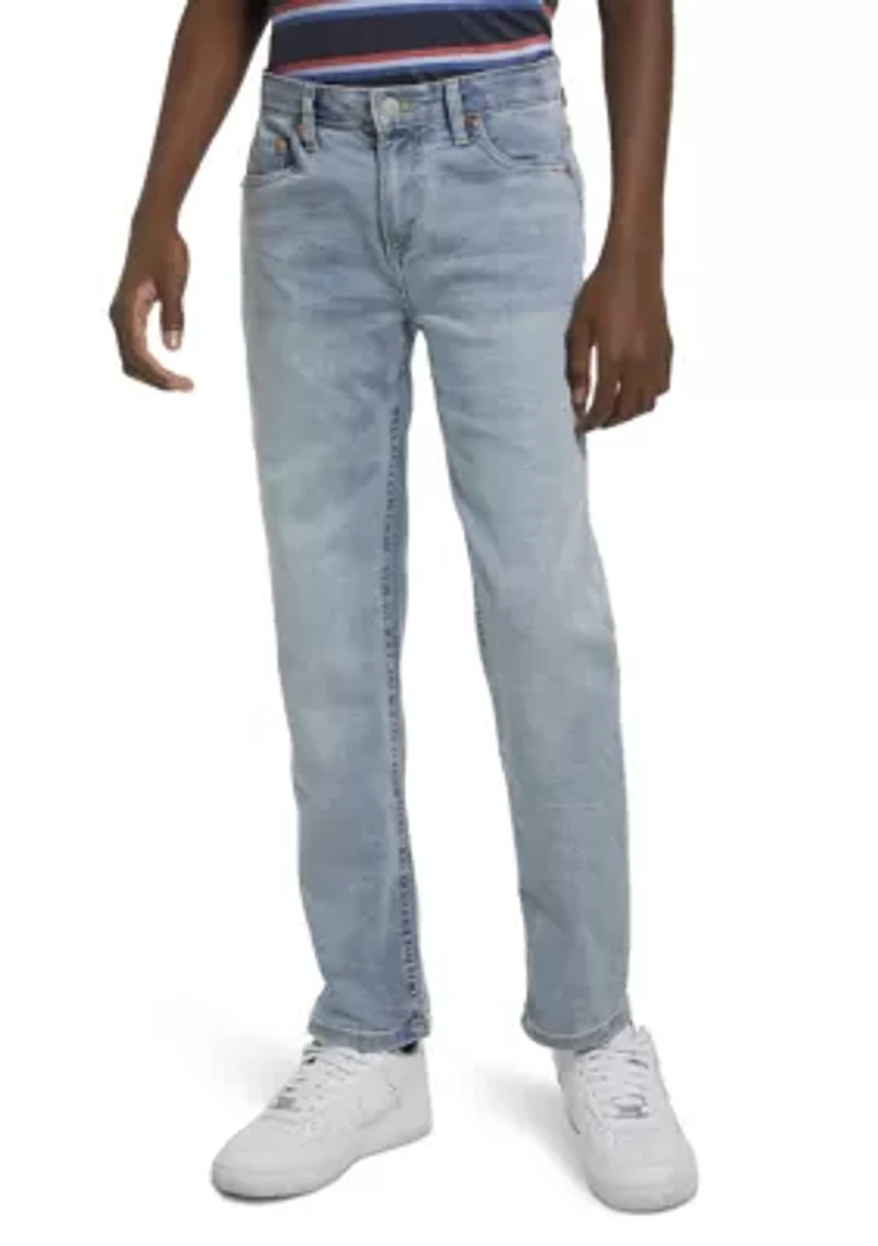 Boys 8-20 Straight Leg Denim Jeans