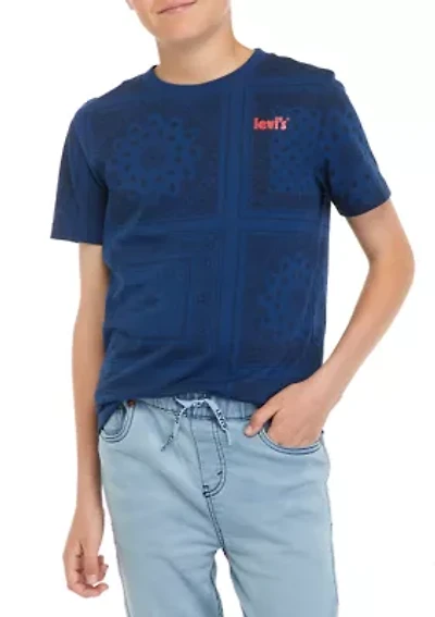Boys 8-20 Bandana Allover Print T-Shirt