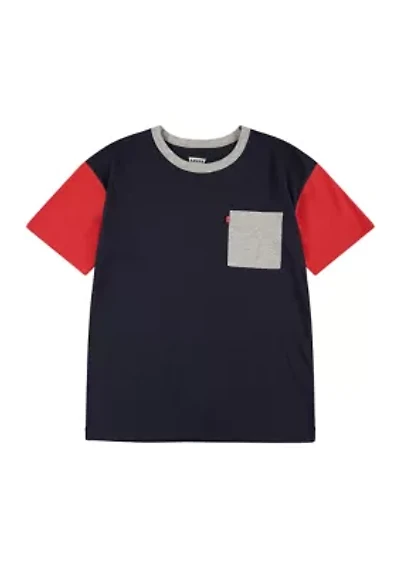 Boys 8-20 Stay Loose Color Block T-Shirt