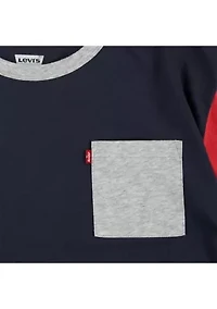 Boys 8-20 Stay Loose Color Block T-Shirt
