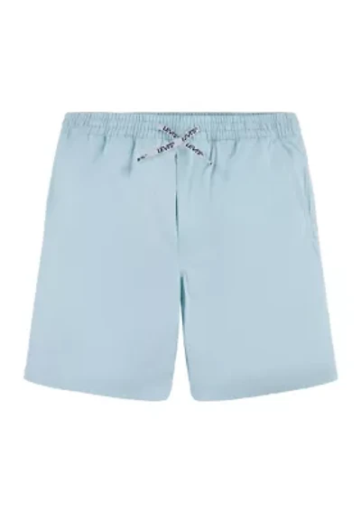 Boys 8-20 Solid Woven Shorts