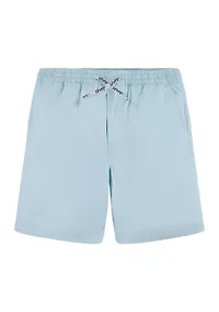 Boys 8-20 Solid Woven Shorts