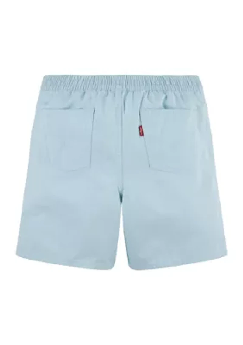 Boys 8-20 Solid Woven Shorts
