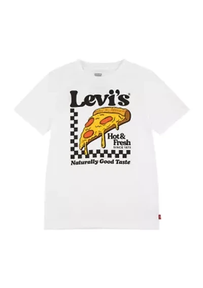 Boys 8-20 Pizza Logo Graphic T-Shirt