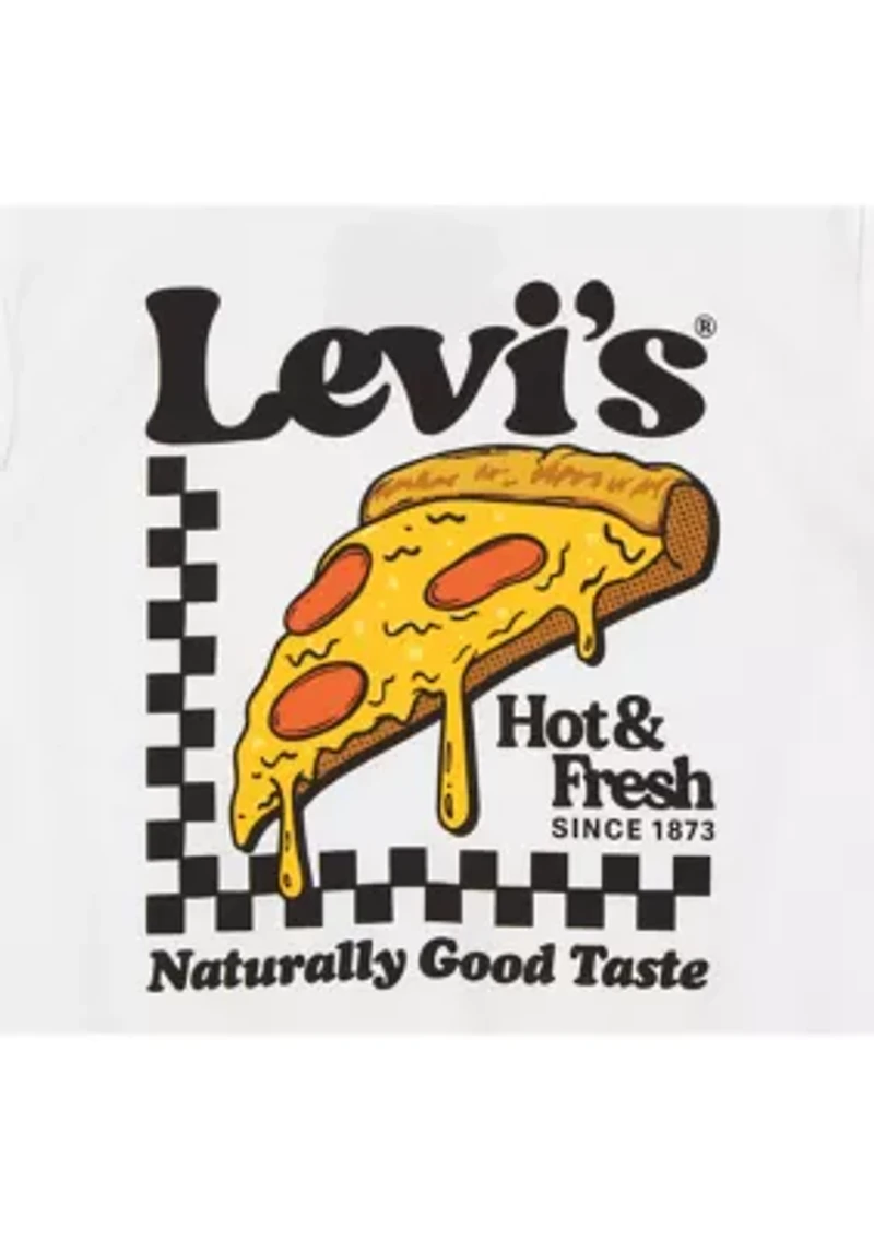 Boys 8-20 Pizza Logo Graphic T-Shirt