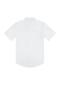 Boys 8-20 Solid Woven Shirt