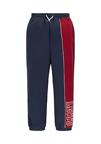 Boys 8-20 Logo Color Block Piped Joggers