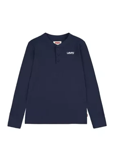 Boys 8-20 Slub Henley T-Shirt