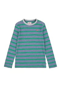 Boys 8-20 Striped Thermal Long Sleeve T-Shirt