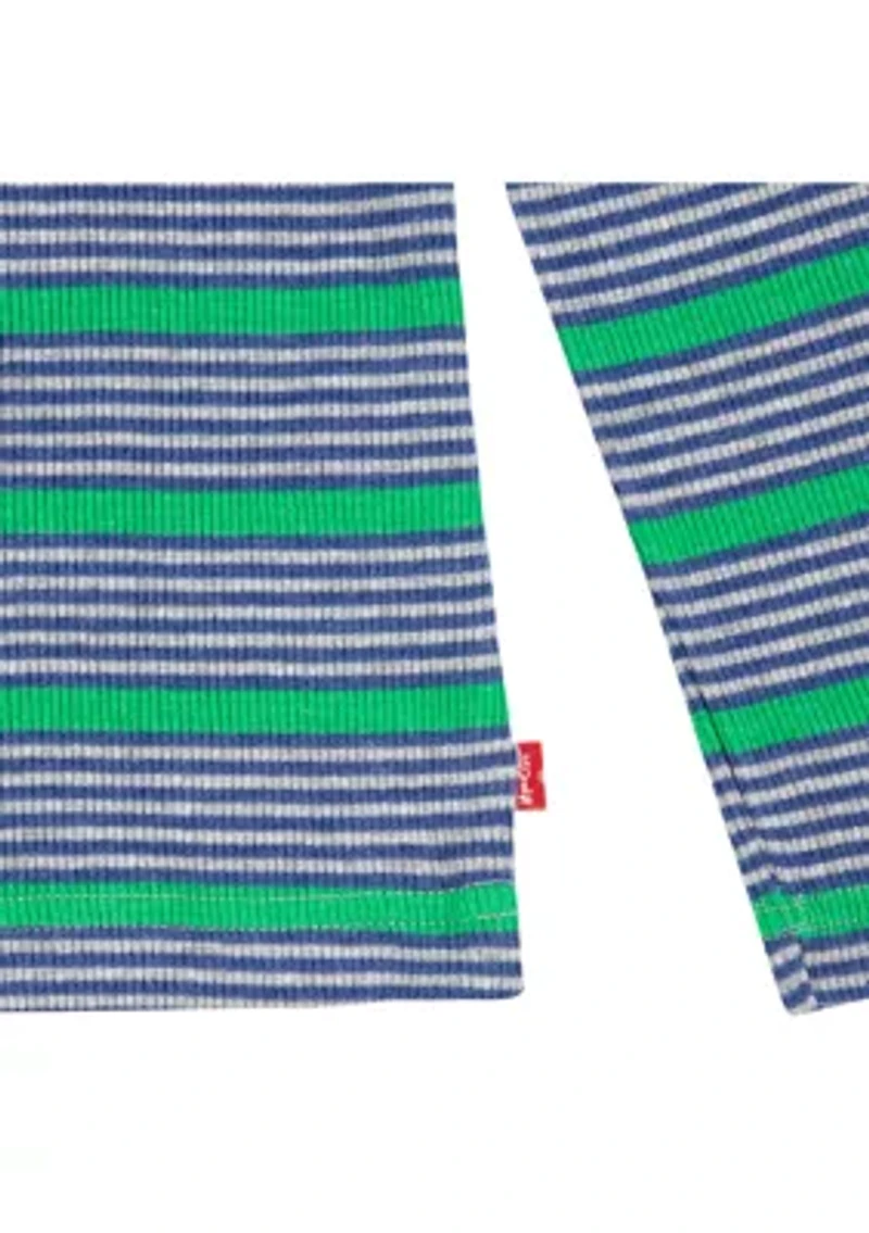 Boys 8-20 Striped Thermal Long Sleeve T-Shirt