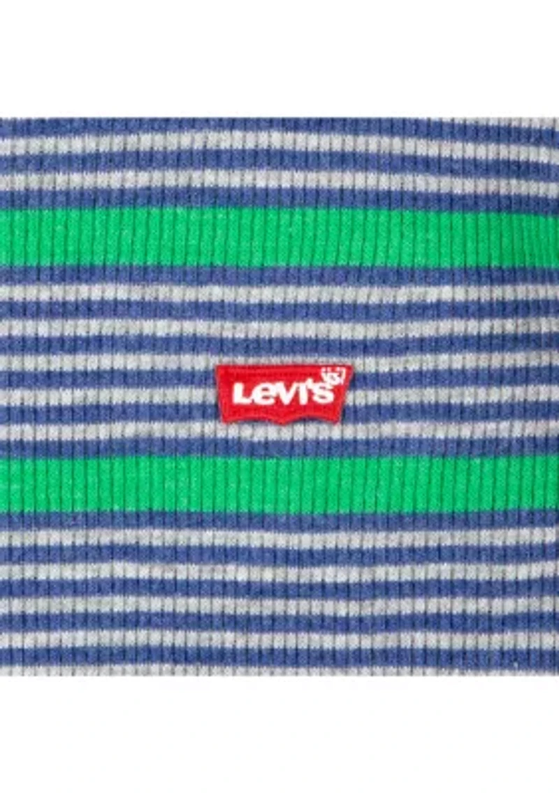 Boys 8-20 Striped Thermal Long Sleeve T-Shirt