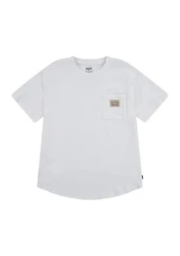 Boys 8-20 Curved Hem Pocket T-Shirt