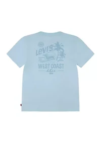 Boys 8-20 Surfing Daschund Graphic T-Shirt