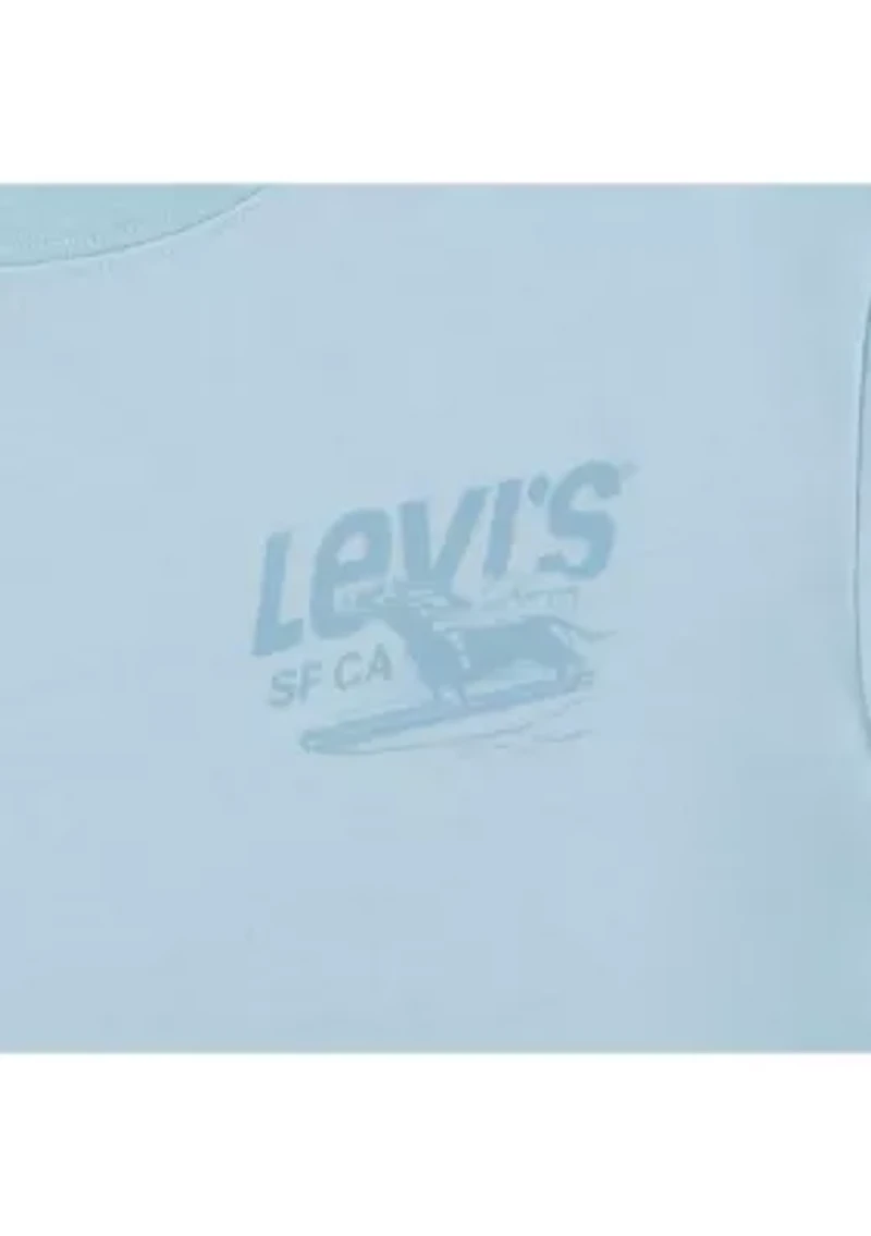 Boys 8-20 Surfing Daschund Graphic T-Shirt