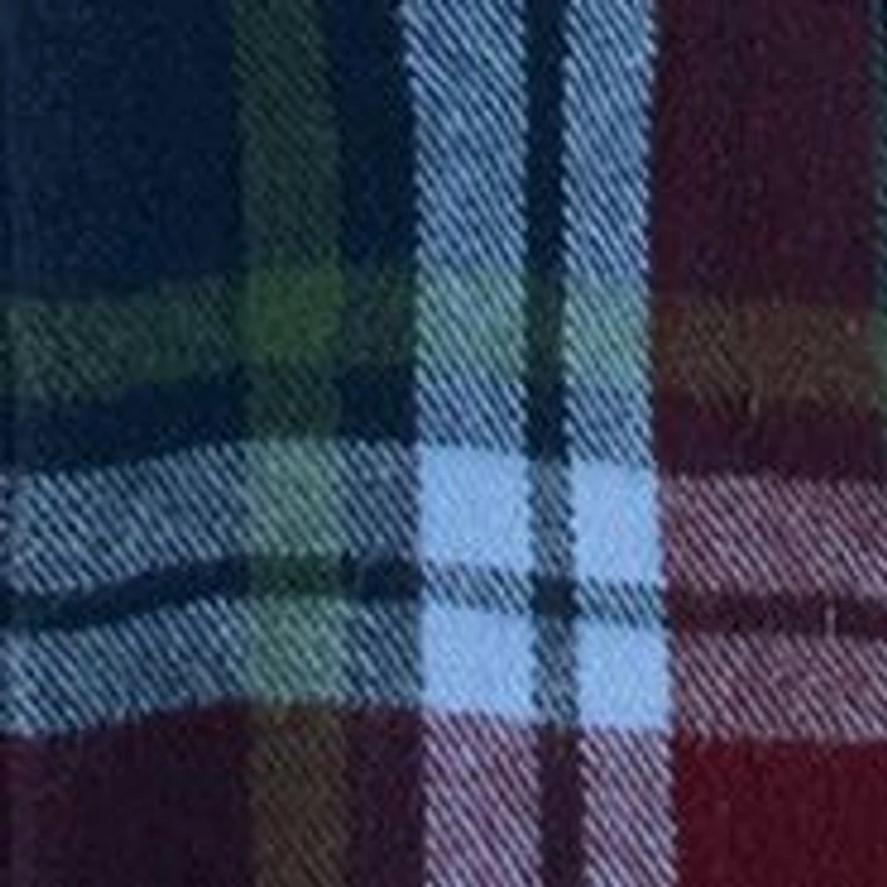 Boys 8-20 Plaid Printed Flannel Shirt