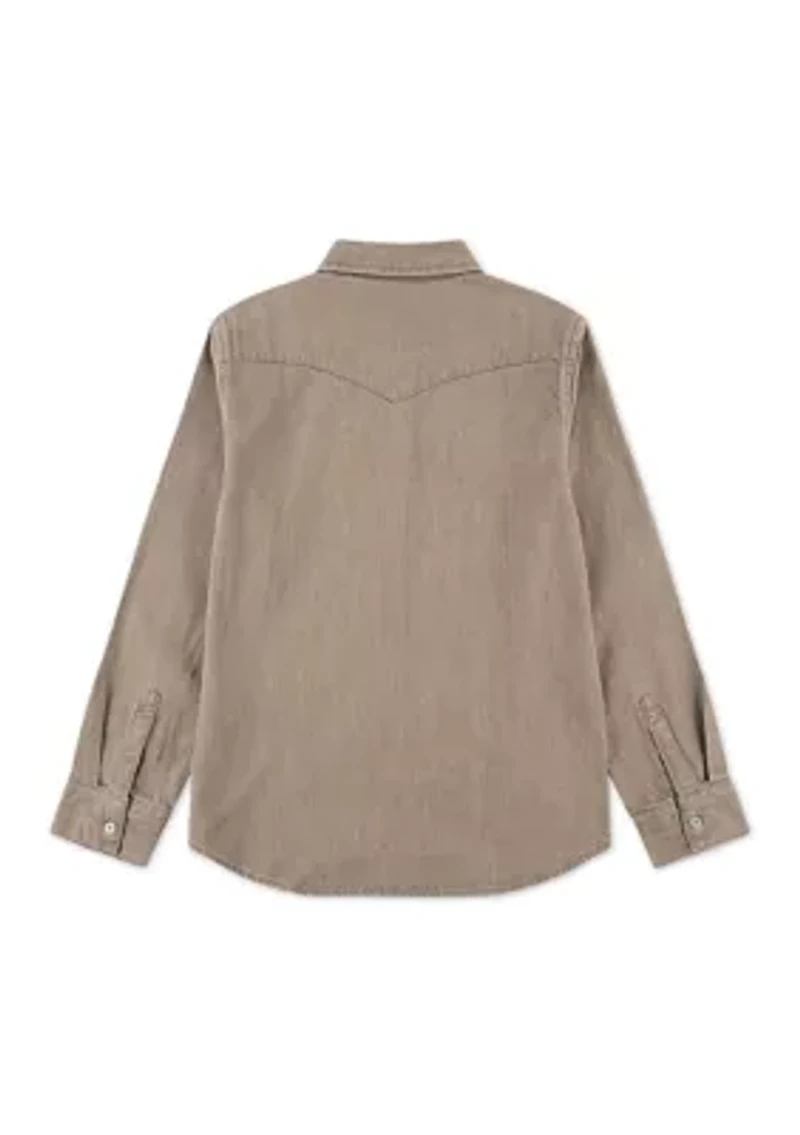 Boys 8-20 New Barstow Western Woven Shirt